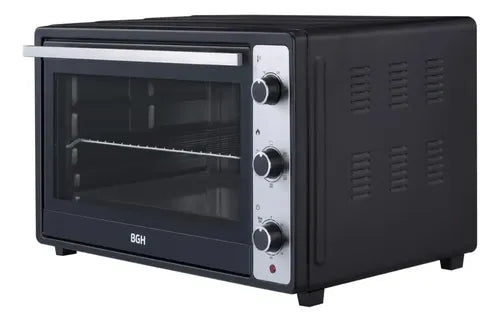 Horno Eléctrico Bgh Bhe64m25n 65 Lts 2200w Grill Convección Negro