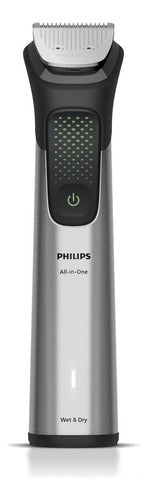 Corta Barba Philips Mg9532/15 Multigroom Con 16 Accesorios Plateado