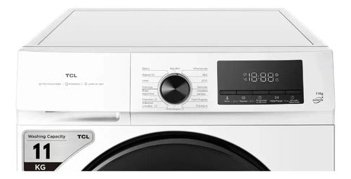 Lavarropas Tcl P111flw Inverter Antiscalding 11kg 1400 Rpm