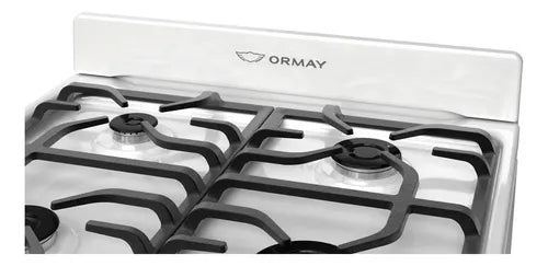 Cocina Multigas Ormay Evo 4 Hornallas Grill Eléctrico