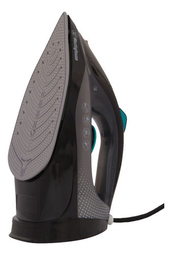 Plancha A Vapor Westinghouse Whpl2202 Base Ceramica 2200w - Negro