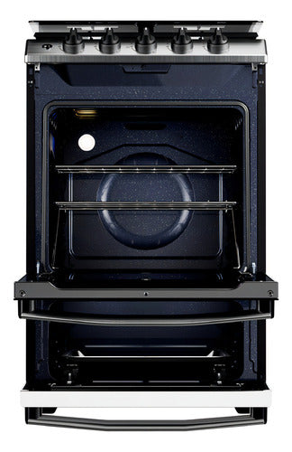 Cocina Multigas 56 Cm Inoxidable Drean Cd5614ai0 Gris