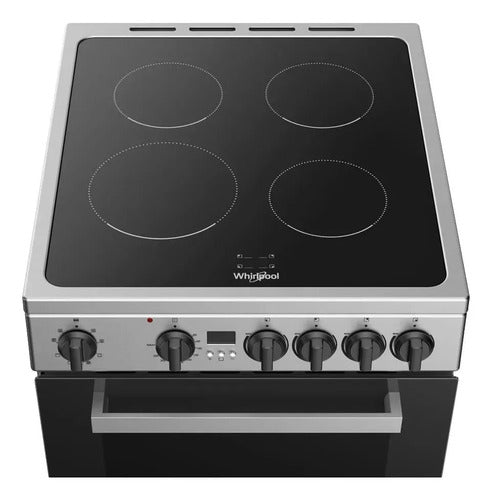Cocina Whirlpool Eléctrica Inox 55 Cm Inox