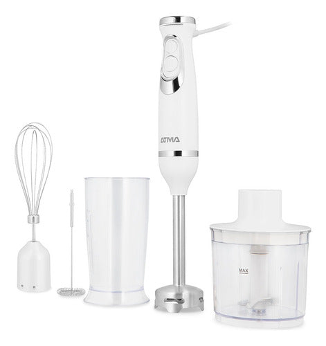 Mixer Atma Lmat8528bp Licua Mezcla Espuma Emulsiona Pica Balnco