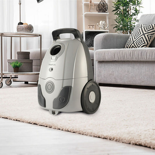 Aspiradora Con Bolsa Smartlife 1600 Watts Sl-vc16bag Color Gris