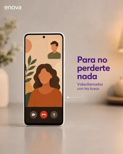 CELULAR ENOVA E10 VIEW MAX BLANCO 3-32GB - 30+5MP