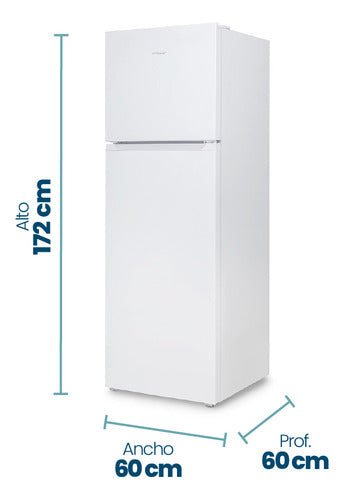 Heladera Philco Top Mount Cíclica 320l Blanca - Phct320b
