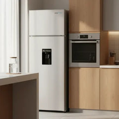 Heladera Con Freezer Kanji Kjh Hd300d Silver De 218l Gris