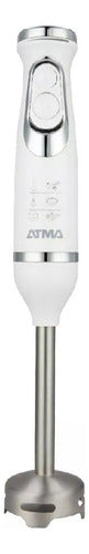 Licuadora De Mano Mixer Atma Lm8527ap 600w C/ Accesorios Cts Blanco