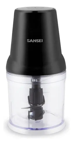 Picador De Alimentos Sansei Pi24b0sp Varilla Inoxidable 400w Negro