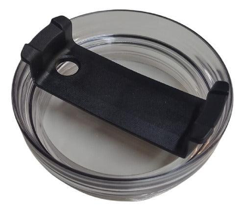 Vaso Térmico Acero Inox Vivendi Negro De 1200 Ml C/sorbete Negro Lisa