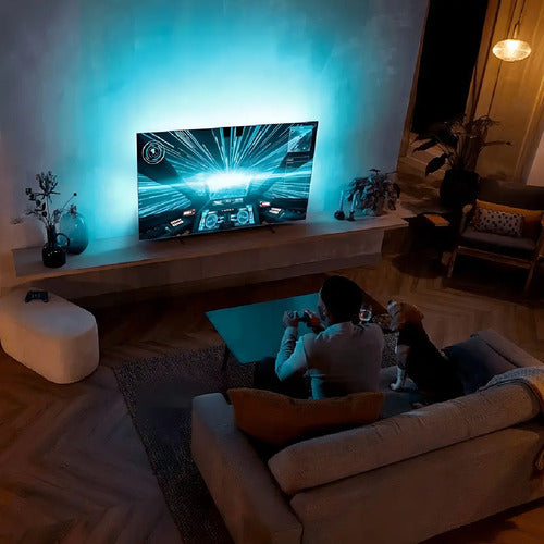 Smart Tv Philips 70 70pud7908 4k Ambilight Google Tv