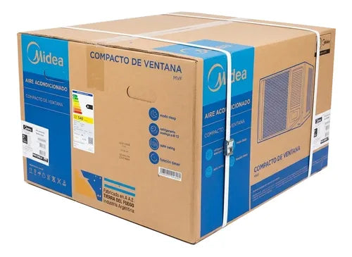 Aire Ventana Midea Mvf12cfn81f Frío Solo 2881 Kcal/h Blanco