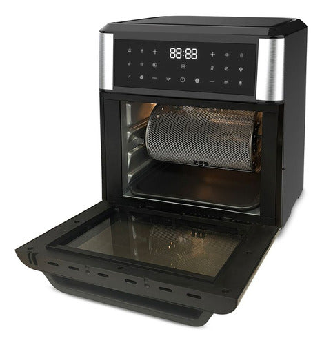 Horno Y Freidora De Aire Liliana Af950 Aircook 11,7l 11 Prog Plateado