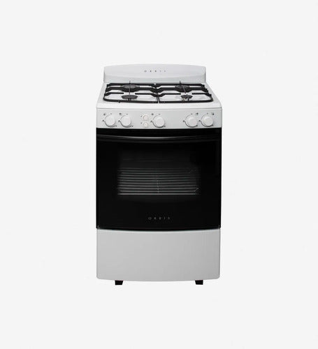 Cocina A Gas Orbis 948bc4  Luz Y Enc. De 55 Cm Blanco