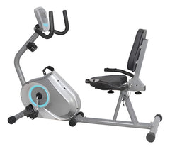Bicicleta Fija Horizontal Spinning Tm 61501 Indoor 110kg Cs Gris