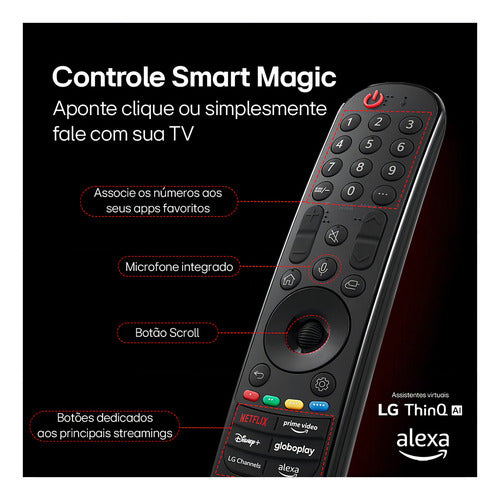 Smart Tv De 86 LG 86nano80tsa 4k Uhd Nanocell Ai Smart Ccs