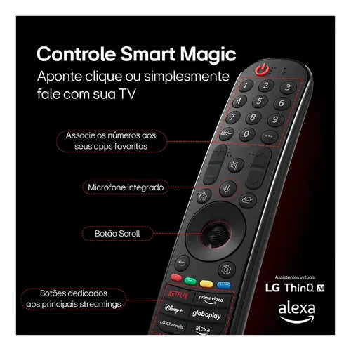 Smart Tv De 86 LG 86nano80tsa 4k Uhd Nanocell Ai Smart Ccs