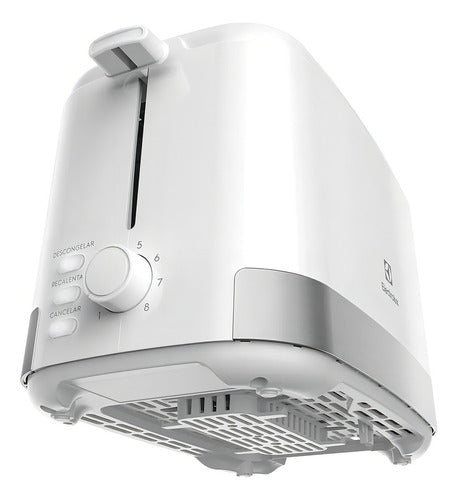 Tostadora Eléctrica Electrolux Inox Ets11 8 Niveles Color Blanco