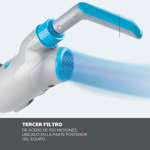 Barrefondo Inalámbrico Philco Velocidad Turbo 3 Niveles De Filtrado