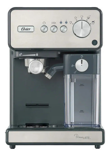 Cafetera Espresso Automatica Oster 6604s Primalatte 15 Bar Plateado