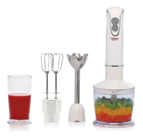 Mixer Liliana Ah130 Masterpic Licua Tritura Procesa Y Bate Blanco