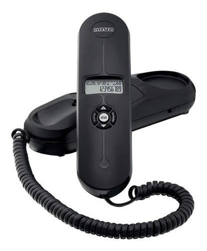 Telefono Mesa Pared Alcatel Temporis5 Dual Mode Caller Id Ct Negro