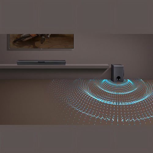 Barra De Sonido LG Sqc1 160w Sonido Envolvente Dolby Digital Negro