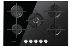 Anafe De Empotrar A Gas Vitrocerámico Whirlpool Goa-7523 Negro