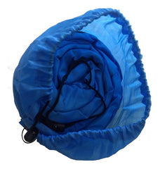 Bolsa De Dormir Individual 210x70 Cm Rectangular Camping Color Azul Derecho