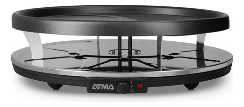Racletera Atma Ra918p Para 8 Personas Negro