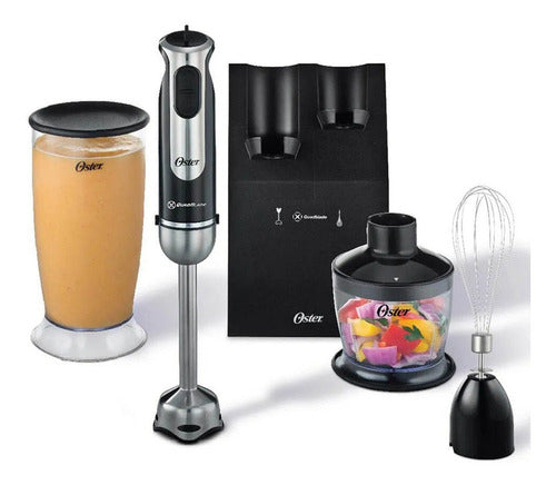 Batidora De Inmersion Oster Stick Mixer Sthb2800 Color Negro