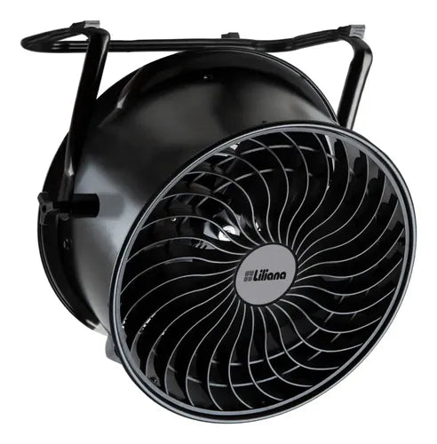 Ventilador Turbo Liliana Vthd16n 3 Aspas Piso Pared Techo 40.64 Cm 50hz/60hz Negro Negro Metal 3