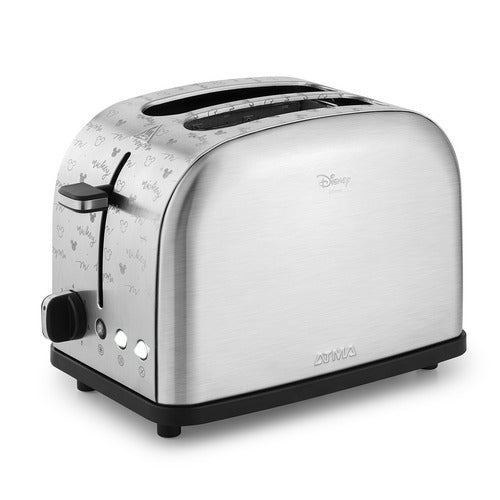 Tostadora Atma Disney Inox 2 Rebanadas To2200dip Plateado
