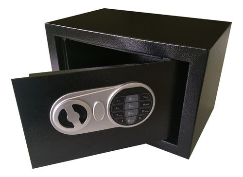 Caja Fuerte De Seguridad Digital Tm E20n Negro 20x31x20 Cts