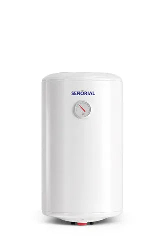 Termotanque Eléctrico Señorial Zafiro 2.0 30lts Conexión Inferior Blanco