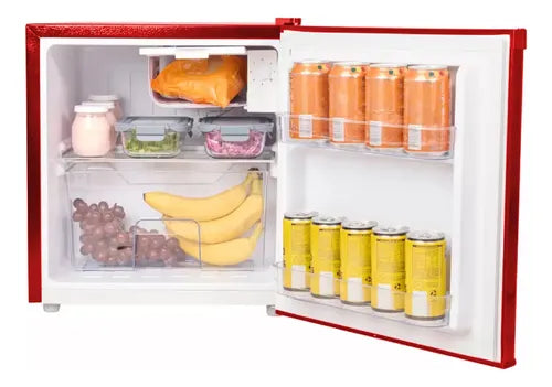 Heladera Bajo Mesada Minibar Telefunken Tk-hf50 Rojo 50l Cts Rojo