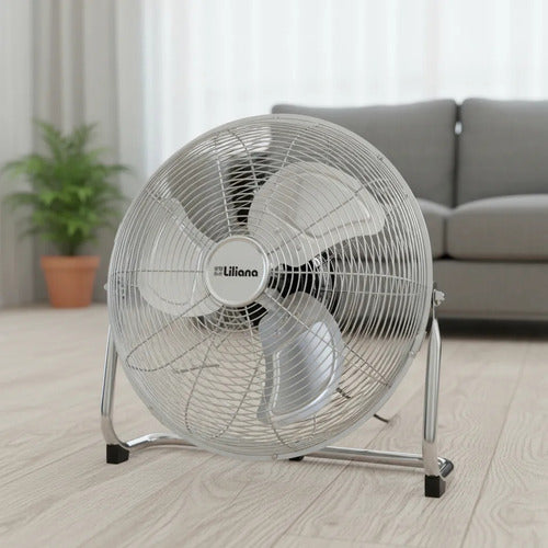 Turboventilador Liliana Metalico 3 Aspas 60w Vtfm14 14 Cm Metal Metal Metal 3