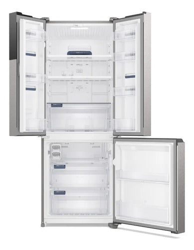 Heladera Electrolux No Frost Inverter Multidoor Im7s 480 Litros Gris