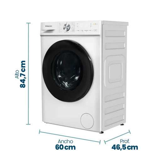 Lavarropas Philco 6 Kg Carga Frontal Inverter Blanco