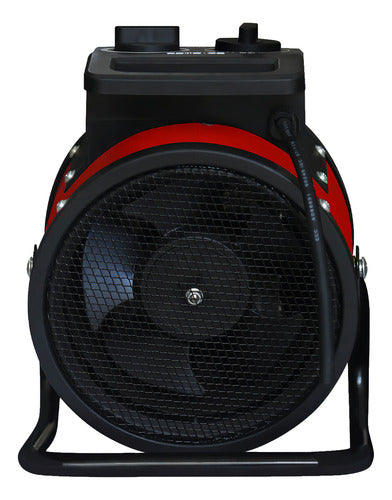 Caloventor Turbo Kanji Home 2200w Kjh-ch401/r Color Rojo