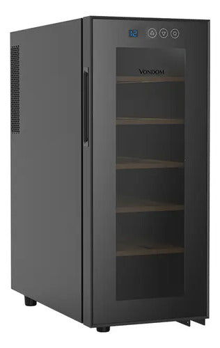 Cava De Vinos Vondom Para 12 Botellas Con Estantes De Madera