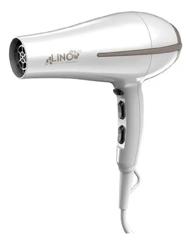 Secador De Pelo Ga.ma Bora Lino 2200w 3 Temp 2 Vel Cool Shot Blanco
