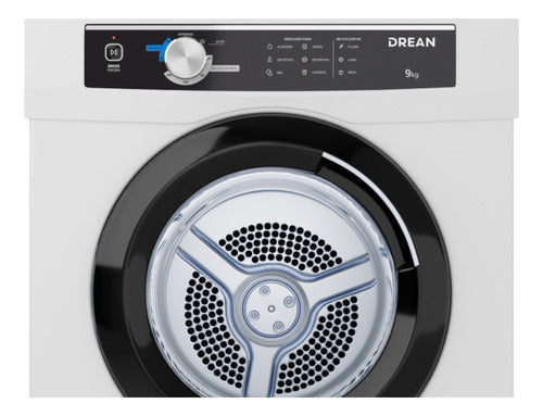 Secarropas Carga Frontal Por Calor 9kg Drean Sed090vbcl0 Blanco