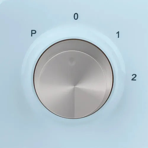 Licuadora De Mesa Yelmo Lc-1015 Jarra Vidrio 750w 1.5 Litros Celeste Cuchillas Inoxidable 2 Velocidades