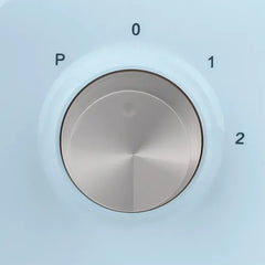 Licuadora De Mesa Yelmo Lc-1015 Jarra Vidrio 750w 1.5 Litros Celeste Cuchillas Inoxidable 2 Velocidades