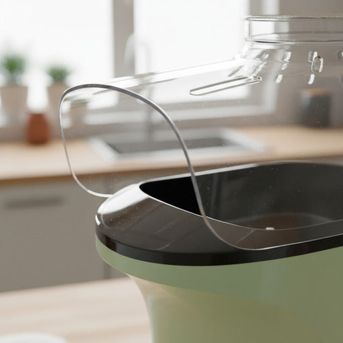 Pochoclera Yelmo Po-3700 Vintage Aire Caliente Verde Lima