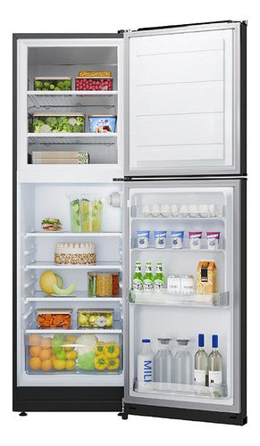 Heladera Cíclica Con Freezer Drean Hdr320f50n Negra 314l Negro