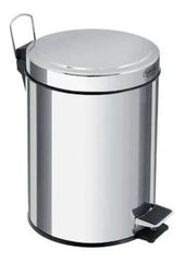 Cesto Tacho De Residuos Basura Acero Inoxidable 20 Lts Pedal
