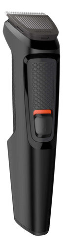 Cortabarba Multigroom Philips Mg3711/15 6 En 1 Tio Musa Negro